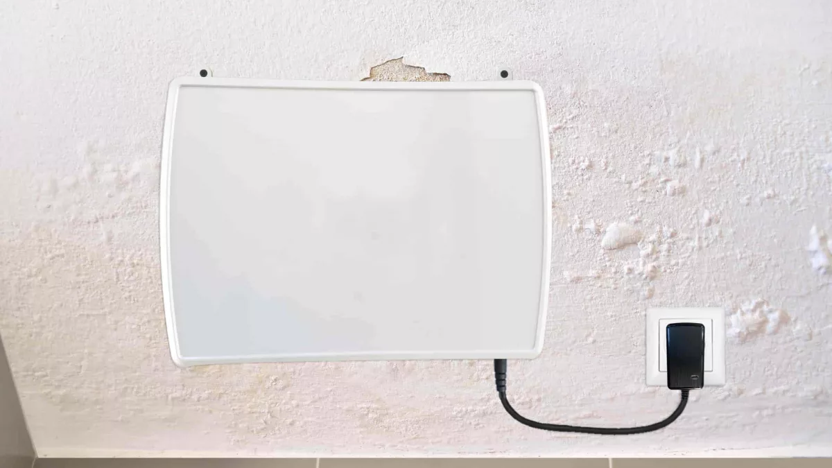 dispositivo de secagem de paredes