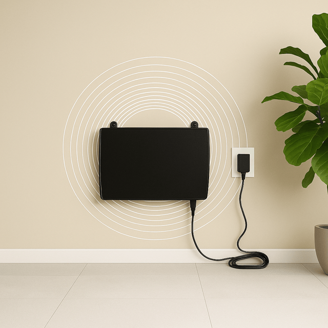 Aparelho ATE para secagem de paredes húmidas